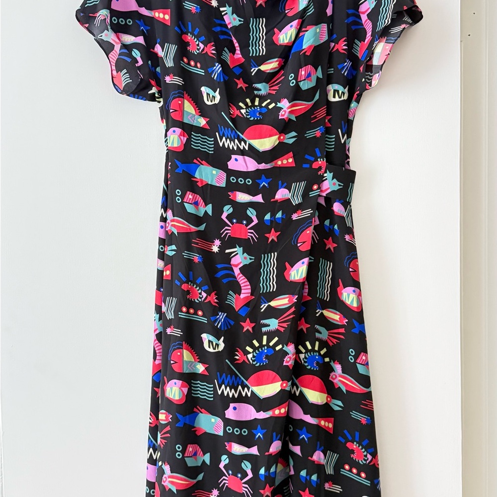 Emporio Armani Sea Life Dress NWT (Rare, Size 0)